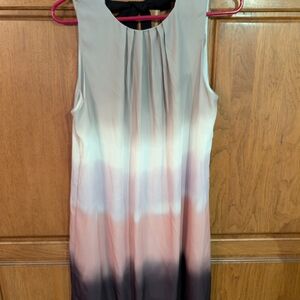 Elegant Ombre Sleeveless Dress